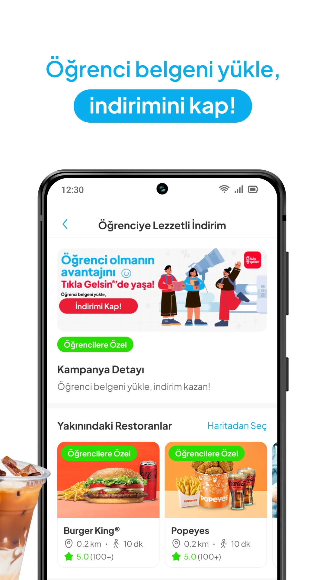 Tıkla Gelsin® - Yemek Siparişi screenshot
